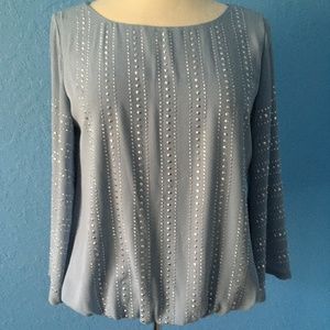 Alfani Petite Embellished Shirt